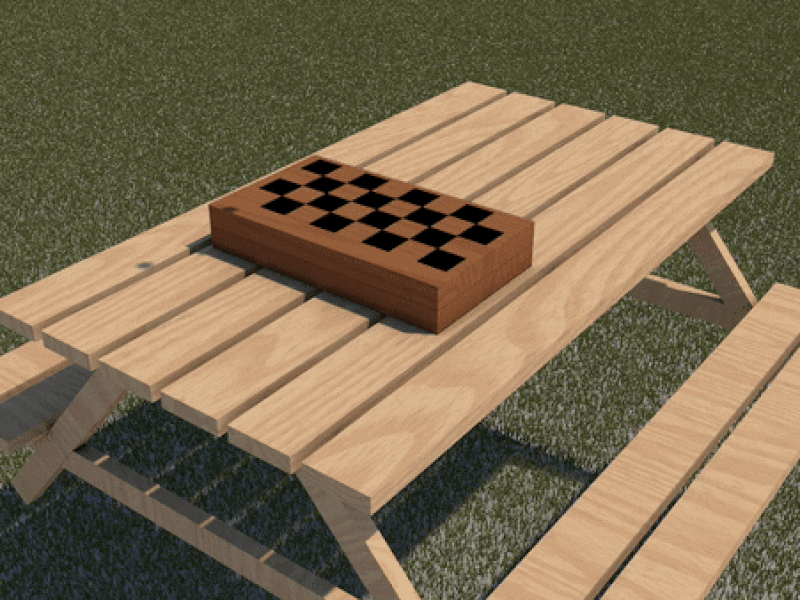 Backgammon 3d animation animated gif c4d