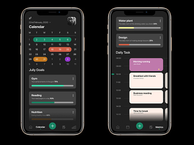 Calendar mobile