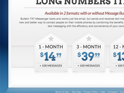 Pricing Page