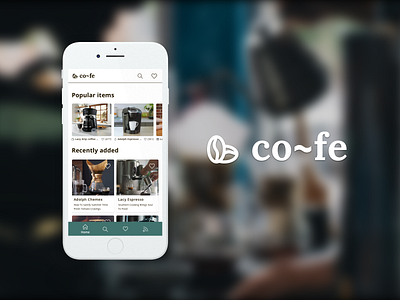 co~fe App Design Process