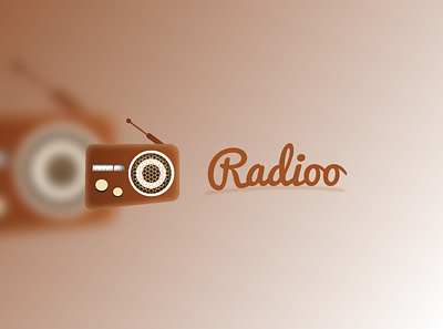 Radioo Music App brand branding clean logo identity lettermark logo logo identity logotype minimal new podcast podcast app popular radio radio app radio design radioo retro ui vector
