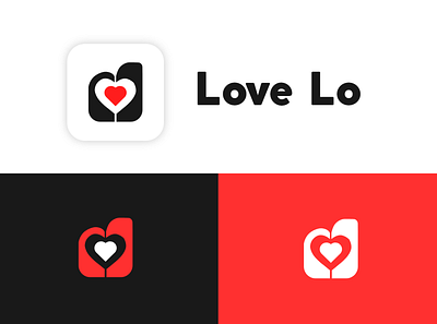 Love Lo - Logo birds branding clean concept connect dating dating app dating apps design digital freedom graphic desgin icon logo logotype love love app minimal new people vector