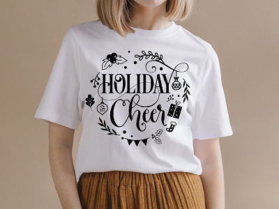 Holiday Cheer T-shirt Design