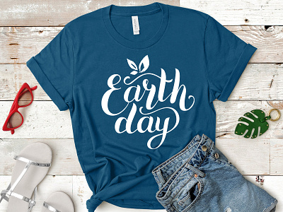 Earth Day T-shirt Design best t shirt branding custom t shirt design earth t shirt design funny t shirt illustration logo t shirt design typography