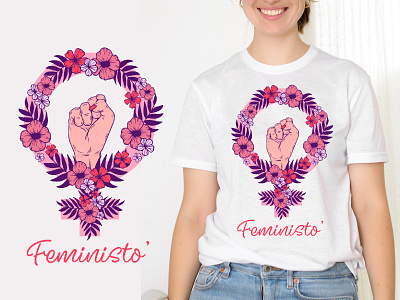 Feministo' T-shirt Design