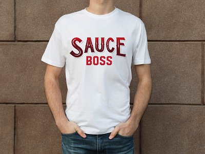 Sauce Boss T-shirt Design