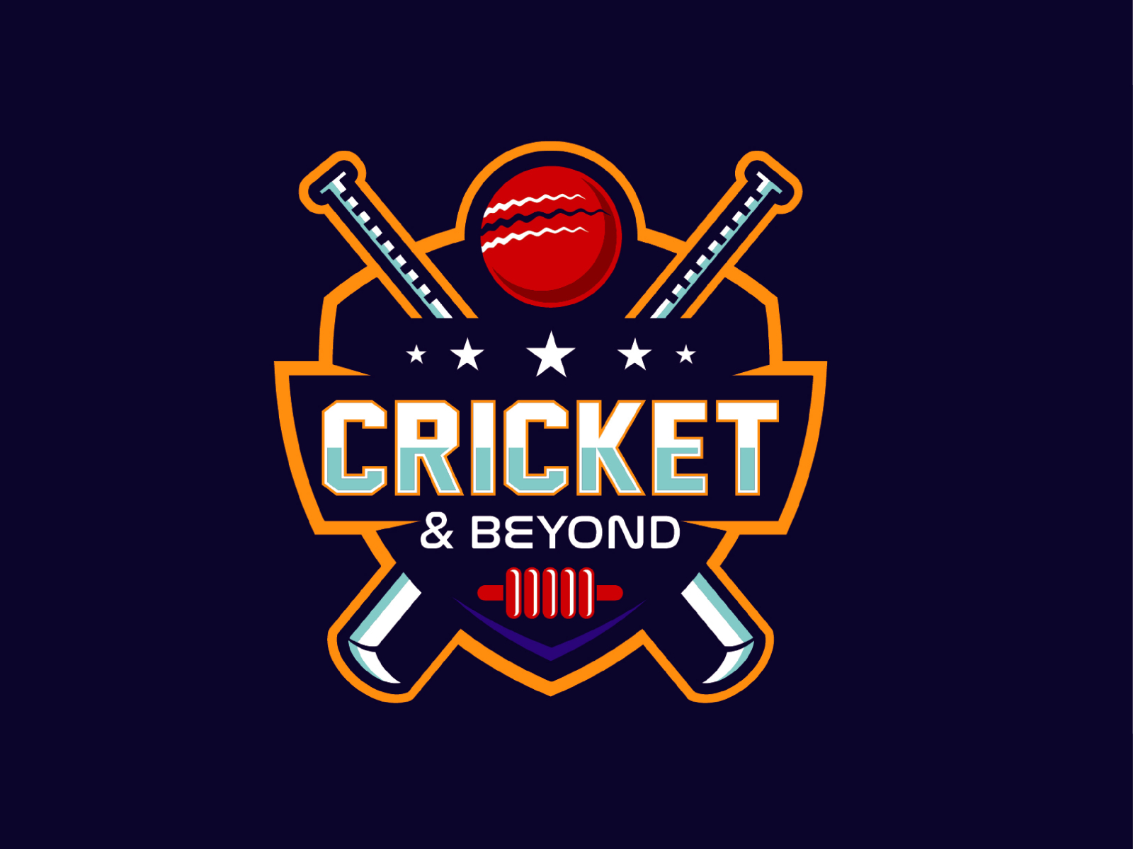 CRICKET LOGO by Masud Rana on Dribbble