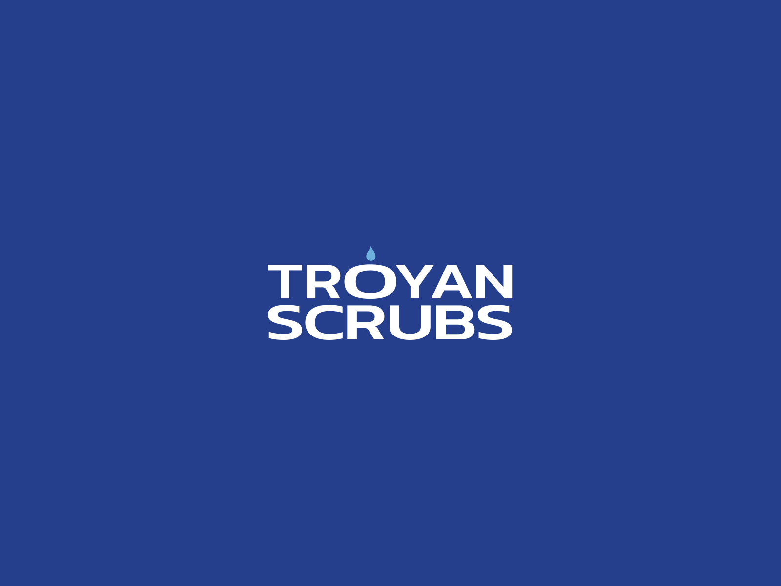 troyan scrubs logo by Mary Zweig on Dribbble