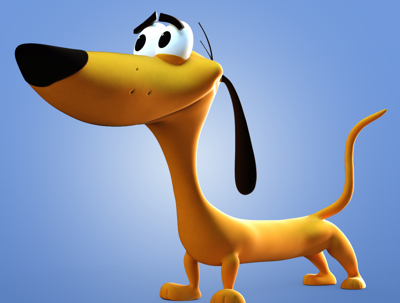 "Two Stupid Dogs " Little Dog By Luis Guerra (@warstudio_) On Dribbble