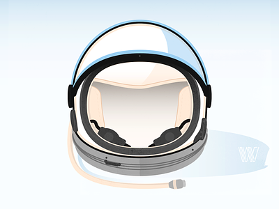 Nasa Mercury Era Helmet art design illustration mercury nasa space space helmet world space week