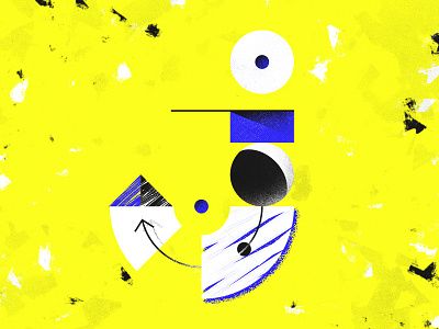 Letter J - 36 Days of Type 36days 36daysoftype blue brushes custom design graphic letters texture type typography yellow