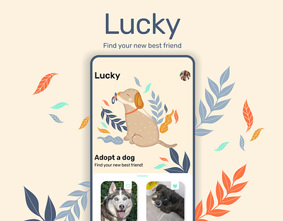 Lucky app design designs graphic graphic design graphicdesign graphics illustration illustrator ui ui design uidesign uiux user experience user interface user interface design userinterface ux