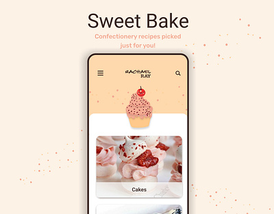 Sweet Bake adobexd brand brand design design design art graphic graphicdesign illustration ui uidesign ux ux ui uxui uxuidesign