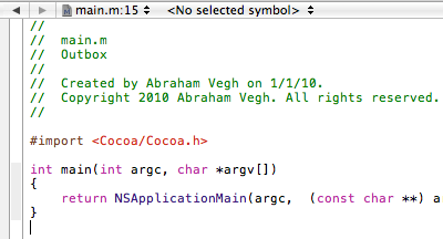 The start of something… mac new objective c