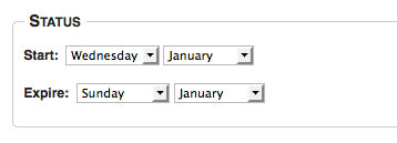 Maddening date html madness php time