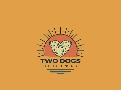 Two Dogs Hideaway Branding