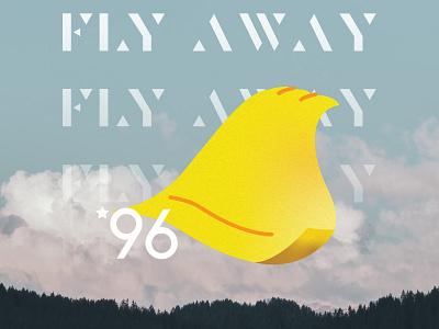 Fly Away illustration illustrator nintendo photoshop snes super mario maker super nintendo