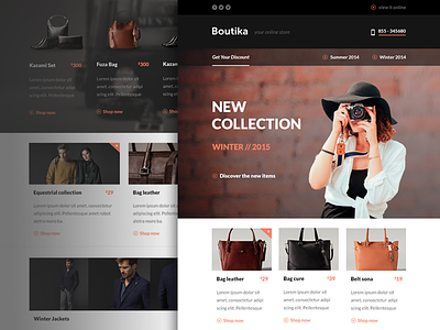 Boutika - Newsletter / Email Template campaign monitor email email template envato header mailchimp newsletter newsletter template shop themeforest