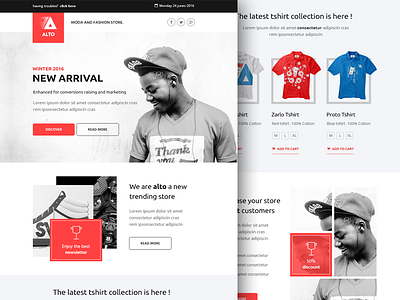 Alto - Email / Newsletter HTML Template
