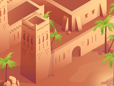 Desert isometric