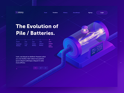 The infinite Battery ( in progress )