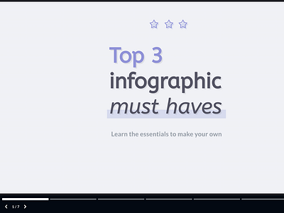 Top 3 infographic must haves