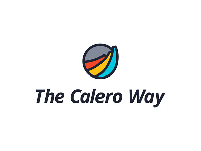 The Calero Way brand branding icon logo typography