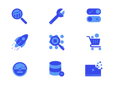 Decidata Icon Set branding design flat icon ui web