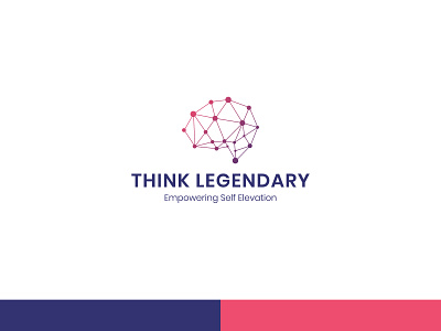 Think Legendary logo design logodesign