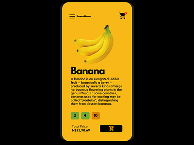 Online Banana Store Concept | by behrixzon