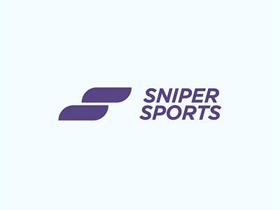 SNIPER SPORTS LOGO app branding design flat icon illustrator logo vector