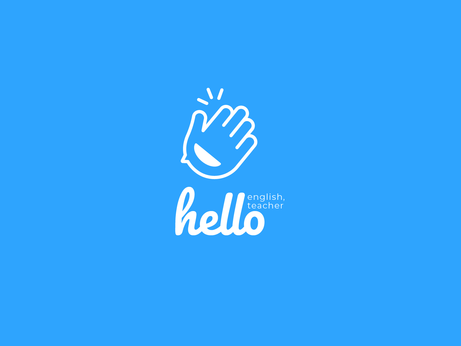 Hello Teacher English By Ahmed Achraf On Dribbble