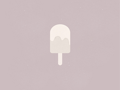 Popsicle design flat flat design icon illustration logo minimal modern neutral