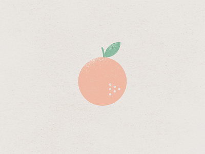 Orange beige design flat flat design icon illustration logo minimal modern neutral orange texture