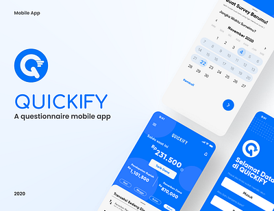 Questionnaire App - QUICKIFY branding ui