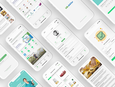 Health App - Klik Dokter branding ui