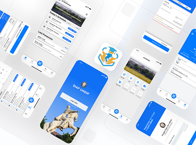 Educational App - SIAP UNDIP branding ui