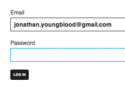 Admin Inbox. Sign admin login by Jonathan Youngblood on Dribbble