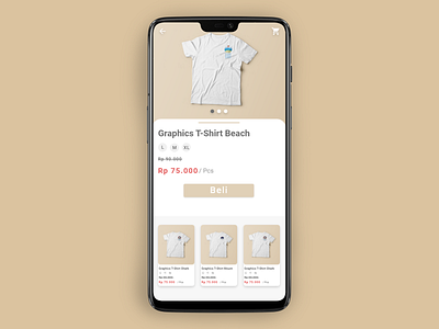 Design App - UI/UX Design - K-Geat Store Design App