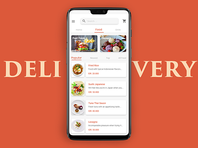 FOOD DELIVERY APP app art branding design design app icon illustration interface ui ux