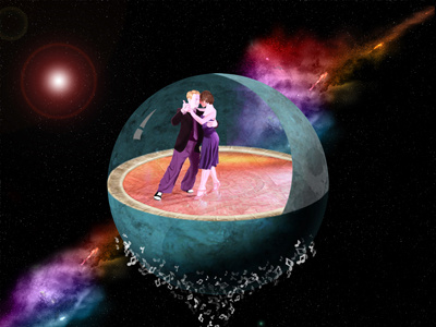 Dwhale's Song & The Moonlight Tango dietiker digital dreamingwhale dwhale joachim marsidi michelle moon painting space tango whale