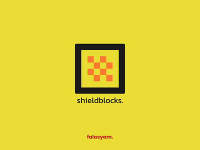 shieldblocks logo branding design graphic design illustration logo print