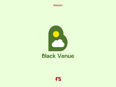 Black Venue. branding design graphic design icon illustration logo vector weather logo wordmark wordmark logo