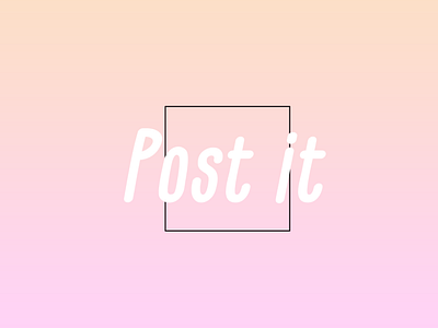 Post It - Icon