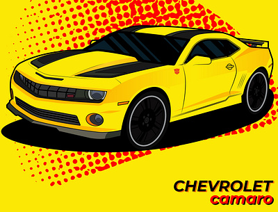 Camaro adobe illustrator