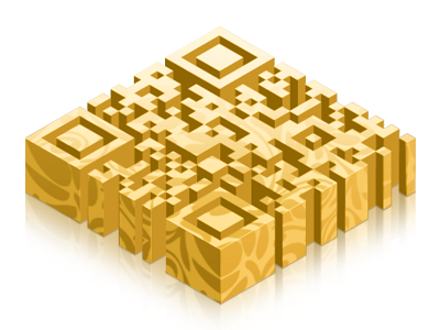 Golden Code code gold qr qr code qrkodo