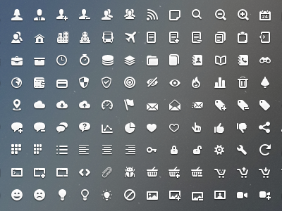 Impressionist Vector Icons Pack (more)