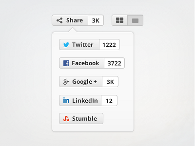 Share And Toggle dribbbleboard facebook google linkedin share stubmle toggle twitter