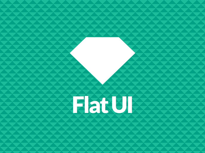 Flat UI Icon (slightly animated) designmodo diamond flat free freebie green logo turquoise ui