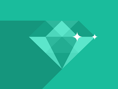 Flat UI Release (logo evolved) designmodo diamond flat free freebie green logo turquoise ui